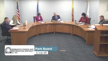 Bismarck Park Board Replay 1/15/26