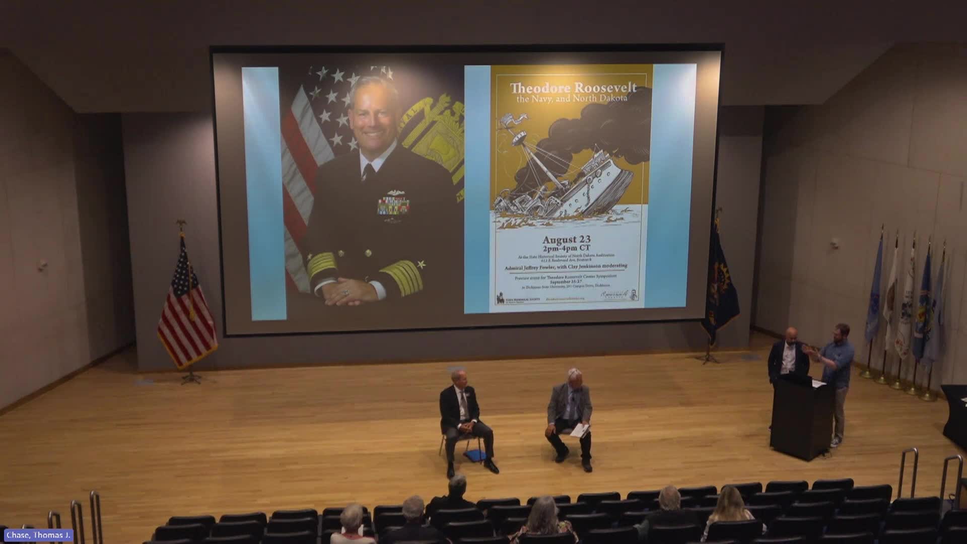 Thumbnail image for Heritage Uncovered: Theodore Roosevelt, the Navy and North Dakota Talk