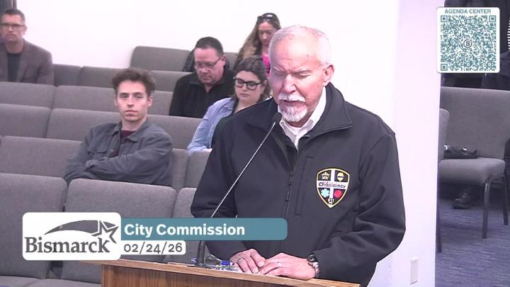 Thumbnail image for Bismarck City Commission Replay 2/24/26