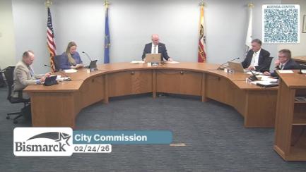 Bismarck City Commission Replay 2/24/26