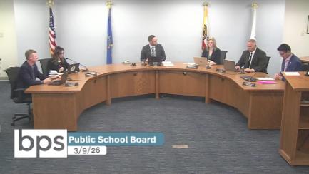 Bismarck School Board Replay 3/9/26