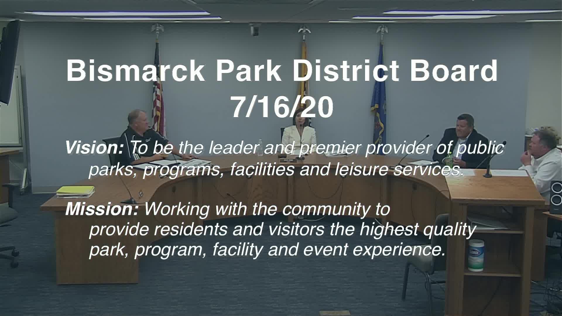 Thumbnail image for Bismarck Park Board Replay 7/16/20