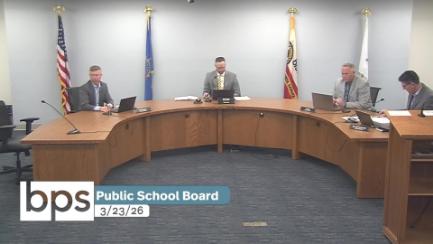 Bismarck School Board Replay 3/23/26
