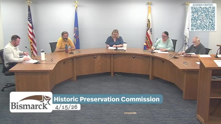 Thumbnail image for Bismarck Historic Preservation Commission Replay 4/15/26