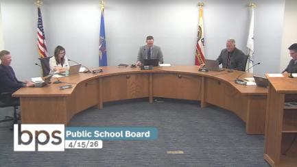 Bismarck School Board Replay 4/15/26