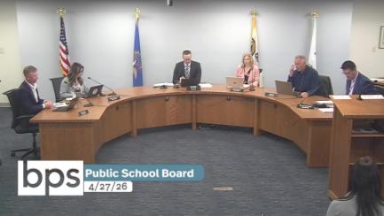 Bismarck School Board Replay 4/27/26