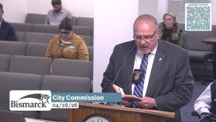 Bismarck City Commission Replay 4/28/26