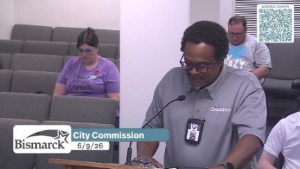 Bismarck City Commission Replay 6/9/26