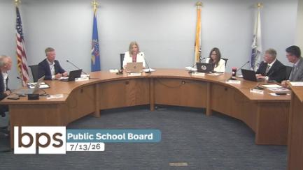 Bismarck School Board Replay 7/13/26