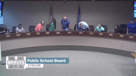 Mandan School Board Replay 7/20/26