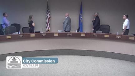 Mandan City Commission Replay 7/21/26