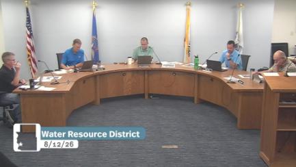 Burleigh Water Resource District Replay 8/12/26