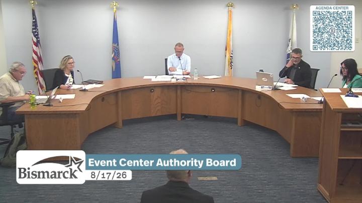 Thumbnail image for Bismarck Event Center Authority Board Replay 8/17/26