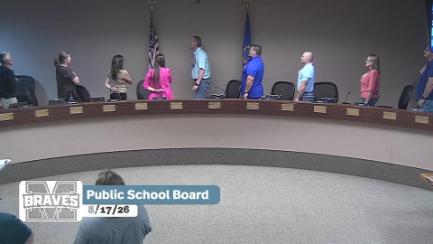Mandan School Board Replay 8/17/26