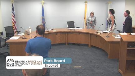 Bismarck Park Board Replay 8/20/26