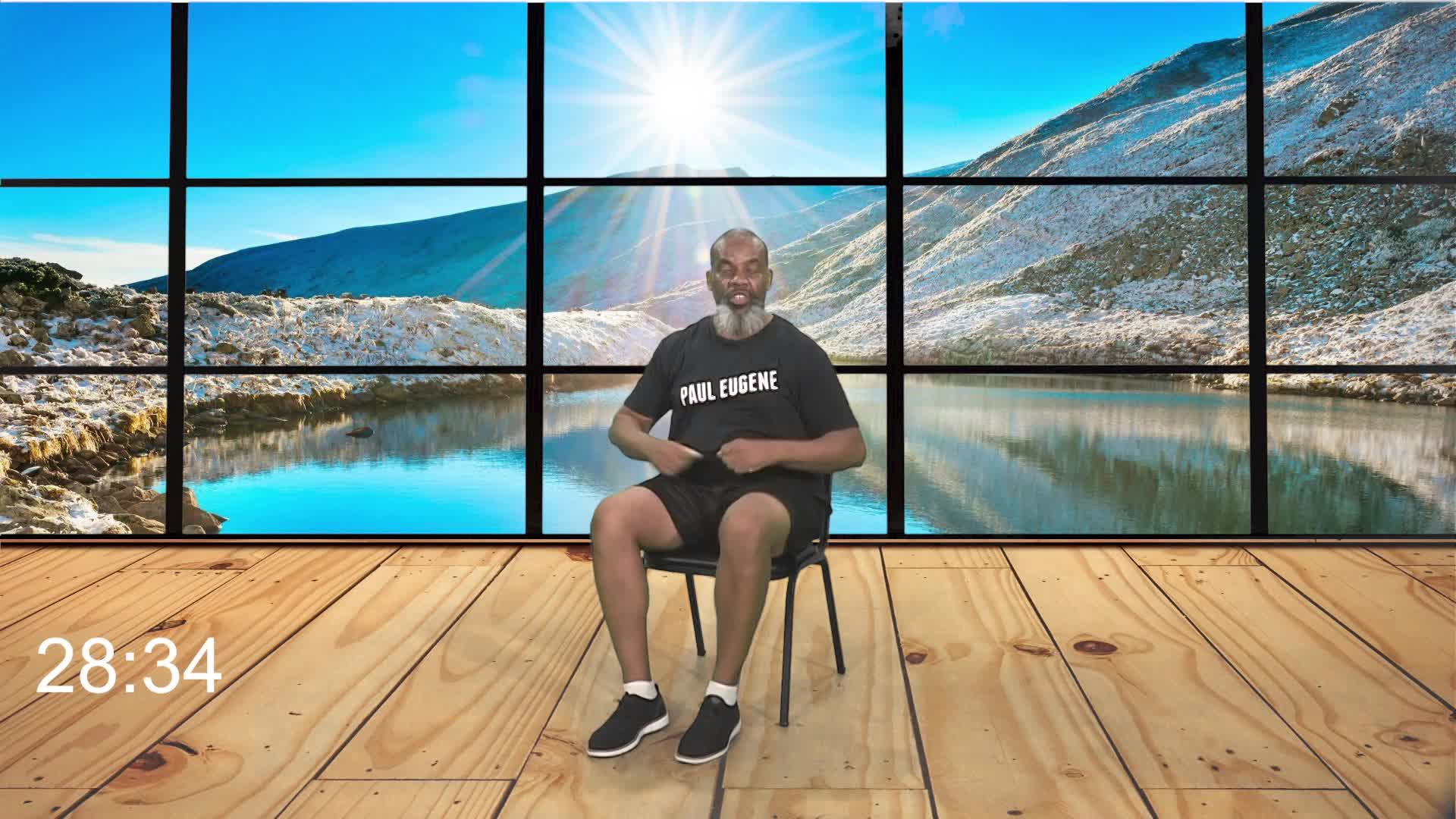 Exercising with Paul Eugene: Seated Exercise Workout