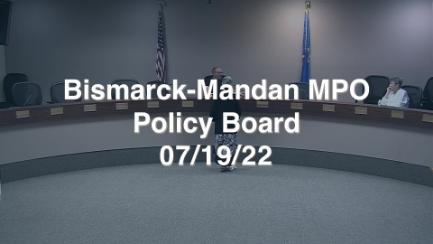 Metro. Planning Org. Replay 7/19/22