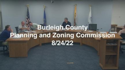 Bismarck City Planning & Zoning Replay 8/24/22