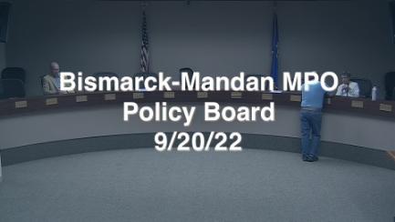 Metro. Planning Org. Replay 9/20/22