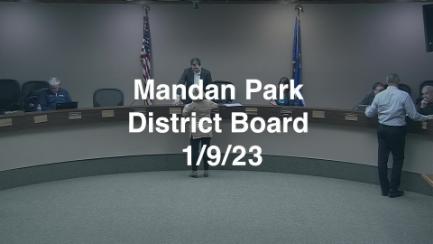 Mandan Park Board Replay 1/9/23