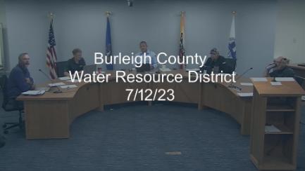 Burleigh Water Resource District 7/12/23