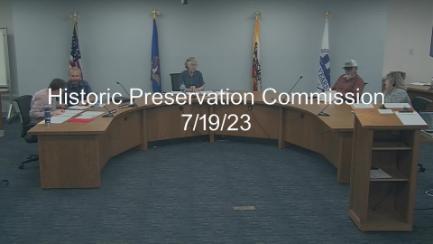 Historic Preservation Commission 7/19/23