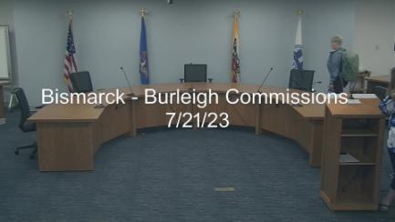Bismarck-Burleigh Commissions Committee 7/21/23