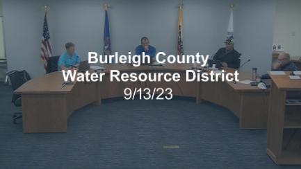 Burleigh Water Resource District Replay 9/13/23