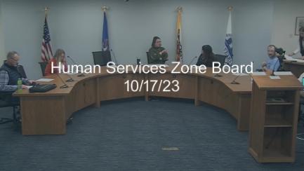 Burleigh County Human Service Zone Board Replay 10/17/23
