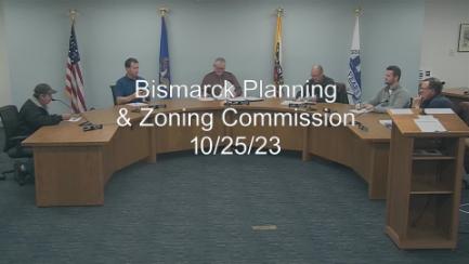 Bismarck Planning & Zoning Replay 10/25/23