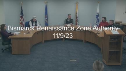 Bismarck Renaissance Zone Authority Replay 11/9/23