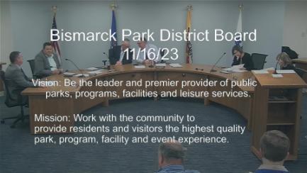 Bismarck Park Board Replay 11/16/23