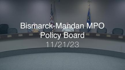 Metro. Planning Org. Replay 11/21/23