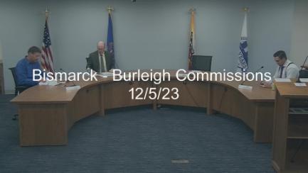 Bismarck-Burleigh Commissions Committee Replay 12/5/23